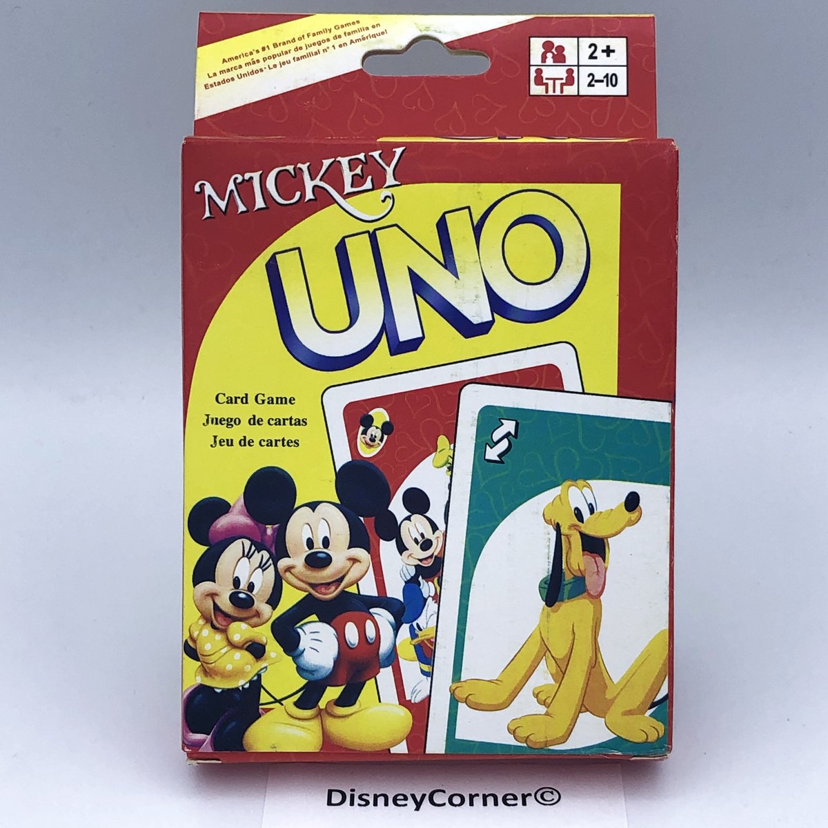 DisneyCorner | Uno kaartspel | Disney | Mickey Mouse | Minnie Mouse | 2-10 spelers | 112 speelkaarten